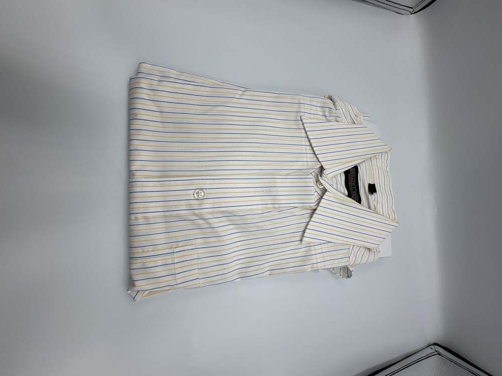 Donald J. Trump Signature Collection Non Iron Striped Dress Shirt 15.5 32/33